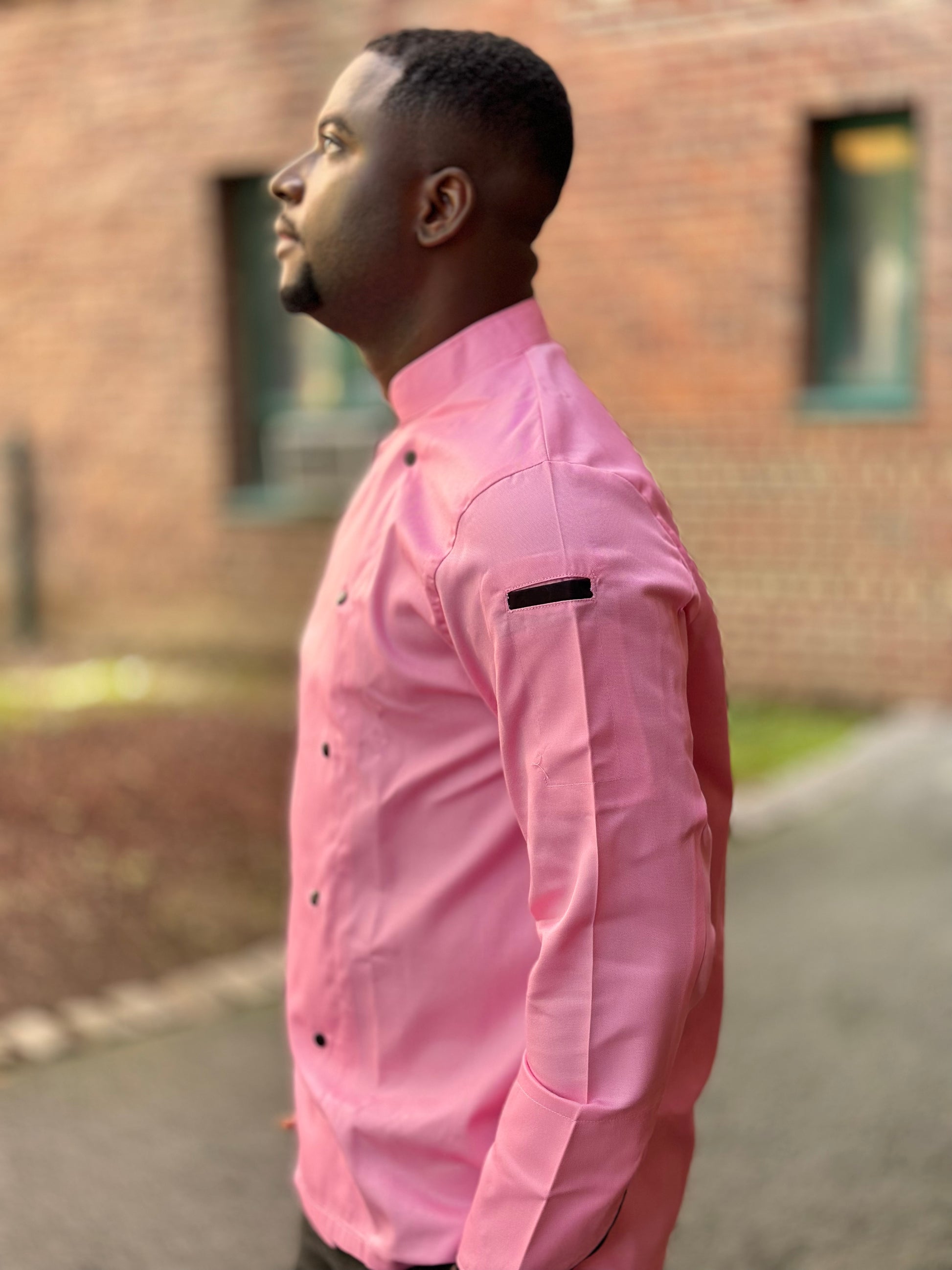 Pink Executive Chef Coat | Lightweight Chef Coat |Chef Uniforms Boutik