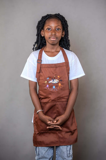 Personalized Kid’s Art Apron | Custom Kid’s Apron|Chef Uniforms Boutik